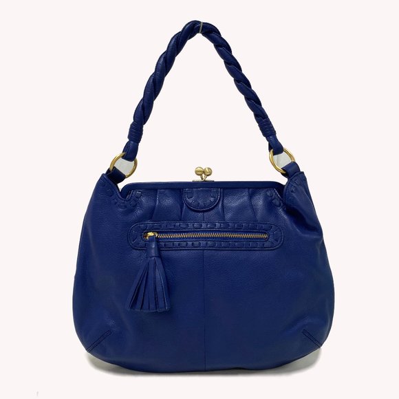 Fiore by Isabella Fiore Blue Floral Hobo - Picture 10 of 10